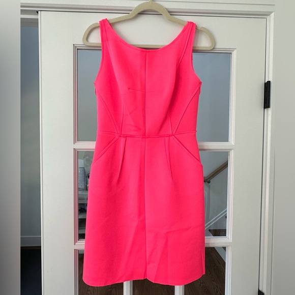 Milly neoprene neon pink dress - Picture 1 of 6